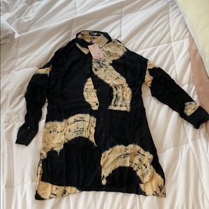 Missguided Long Sleeve Cover Up/Shirt